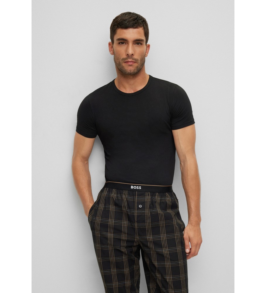 Conjunto de 2 camisetas BOSS 50475276 pretas