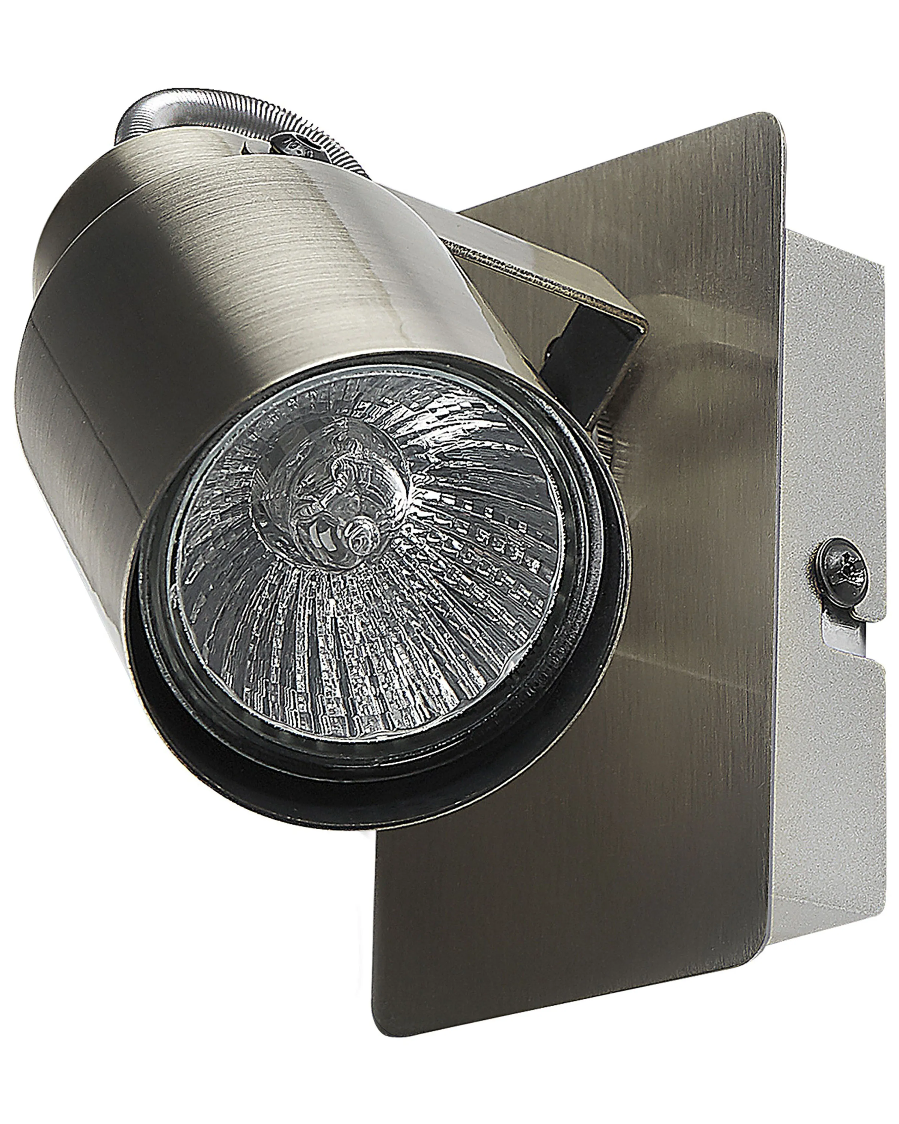 Set van 2 spotlampen BONTE verstelbaar Metaal Zilver