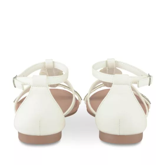 Sandales BLANC LITTLE LOLITA