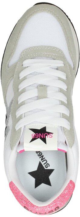 Sun68 Stargirl Glitter Logo wit