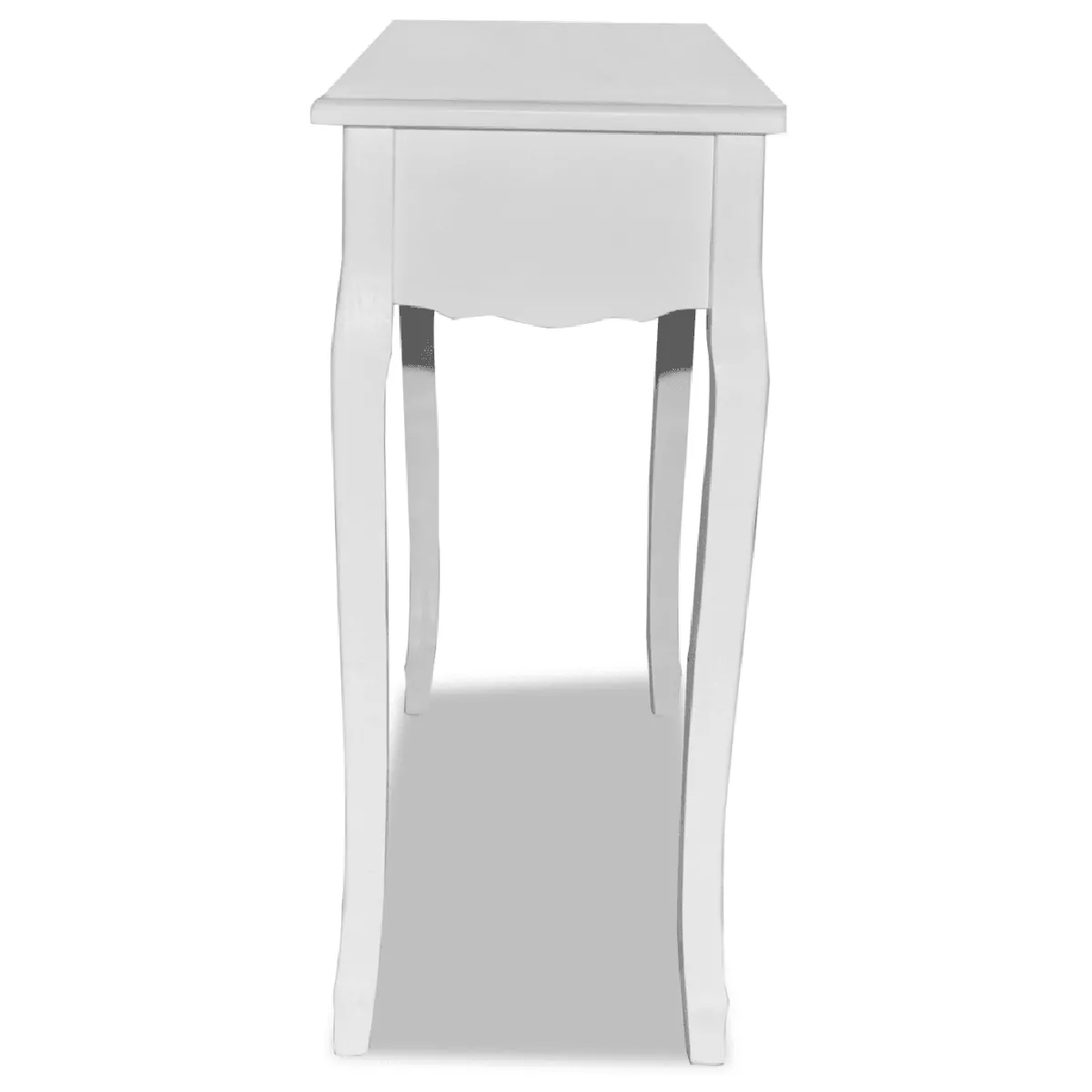 Coiffeuse blanche Helloshop26 - 100 x 35 cm