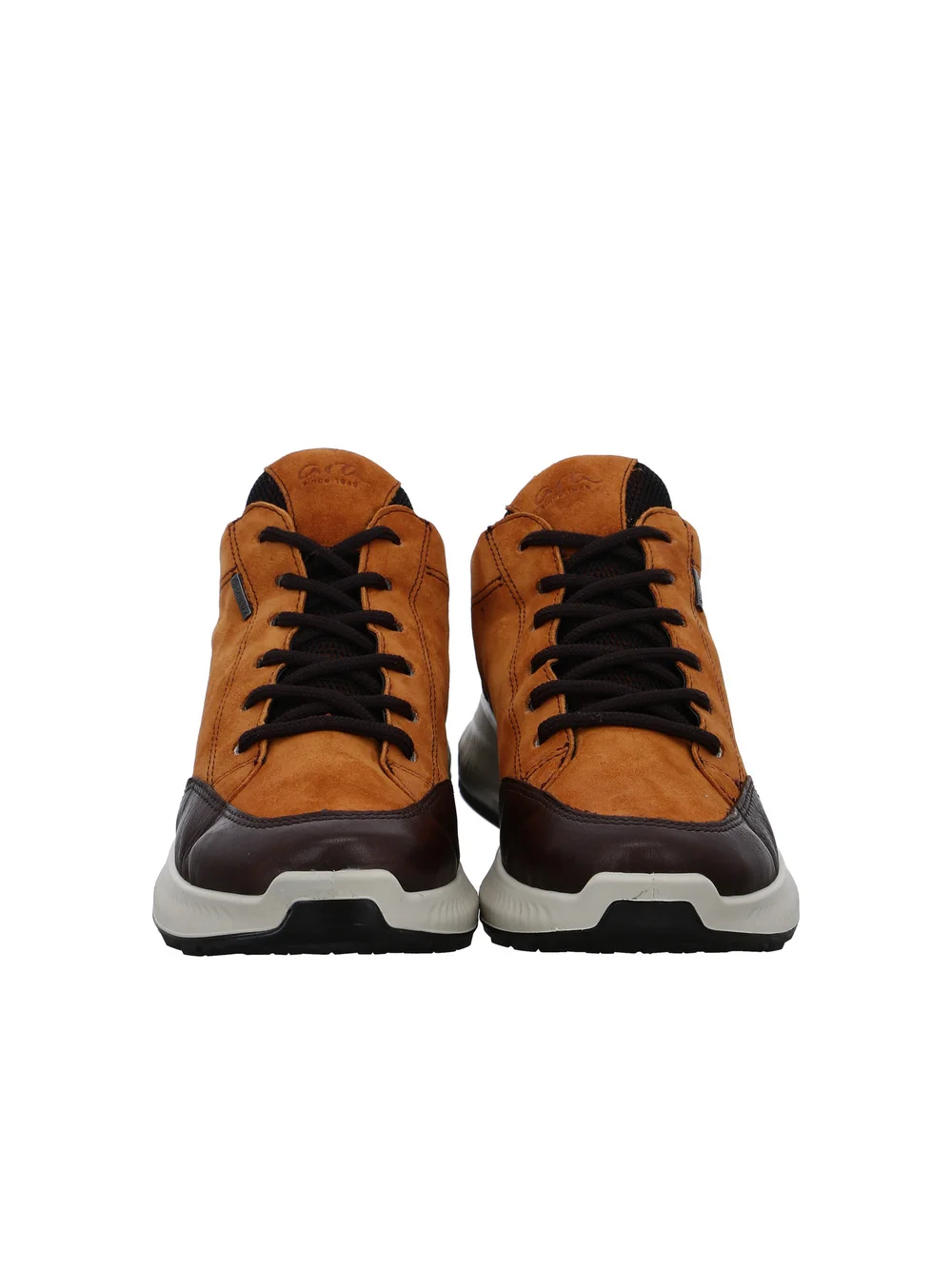 Schnürstiefelette Hiker caffee ambra