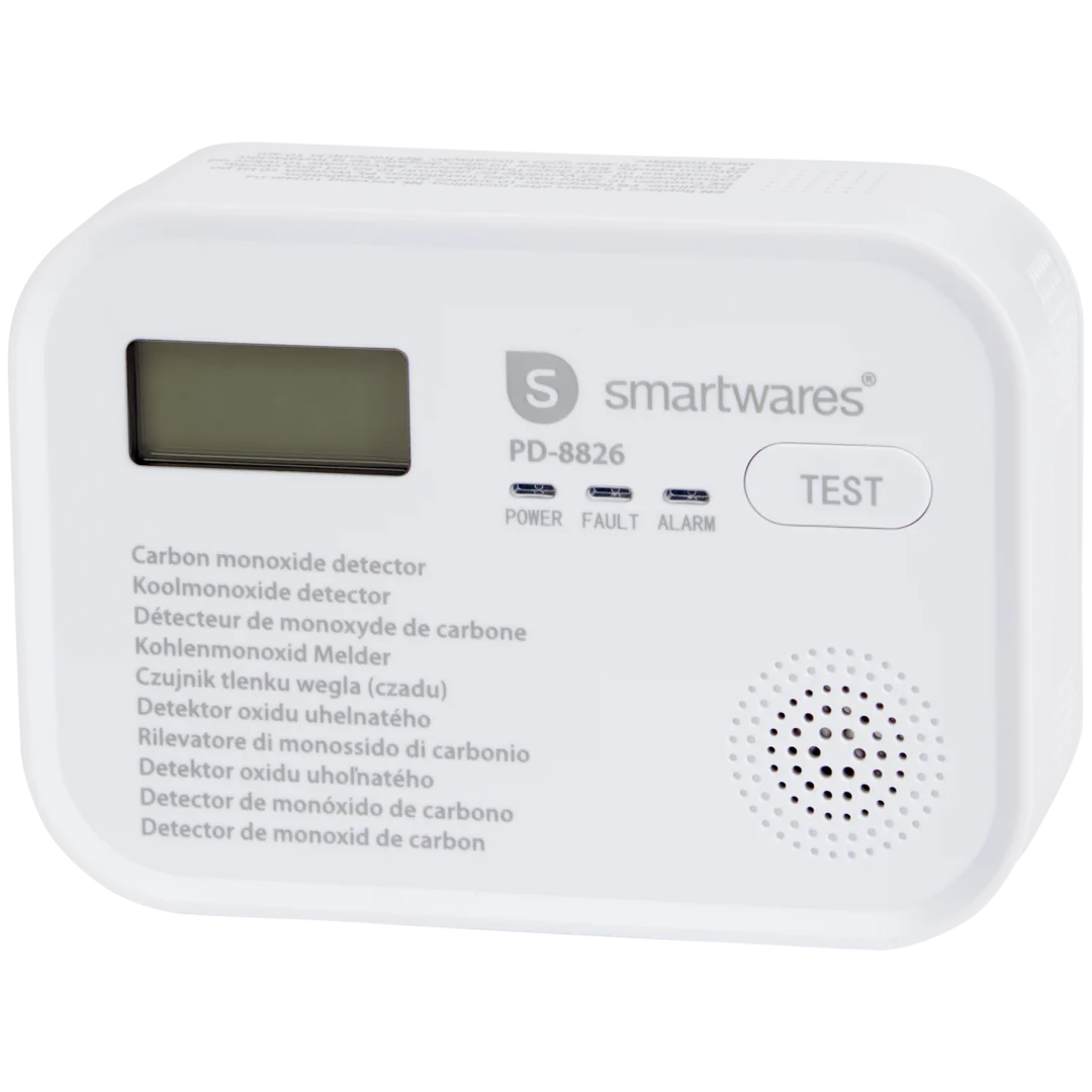 Smartwares koolmonoxidemelder 11 x 8 x 4 cm