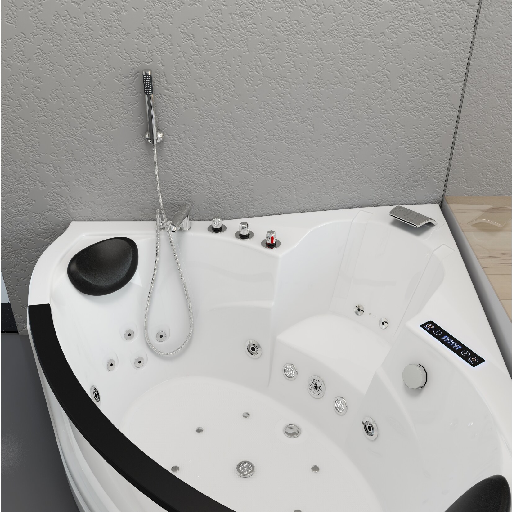 Home Deluxe Laguna L Mini Whirlpool, weiß