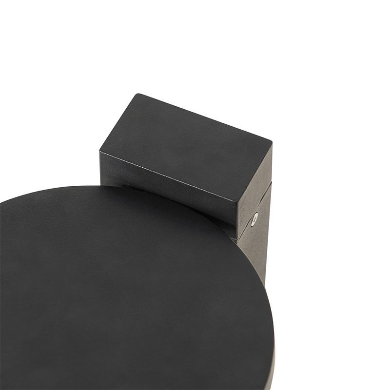 Moderne staande buitenlamp zwart 80 cm incl. LED IP44 - Esmee