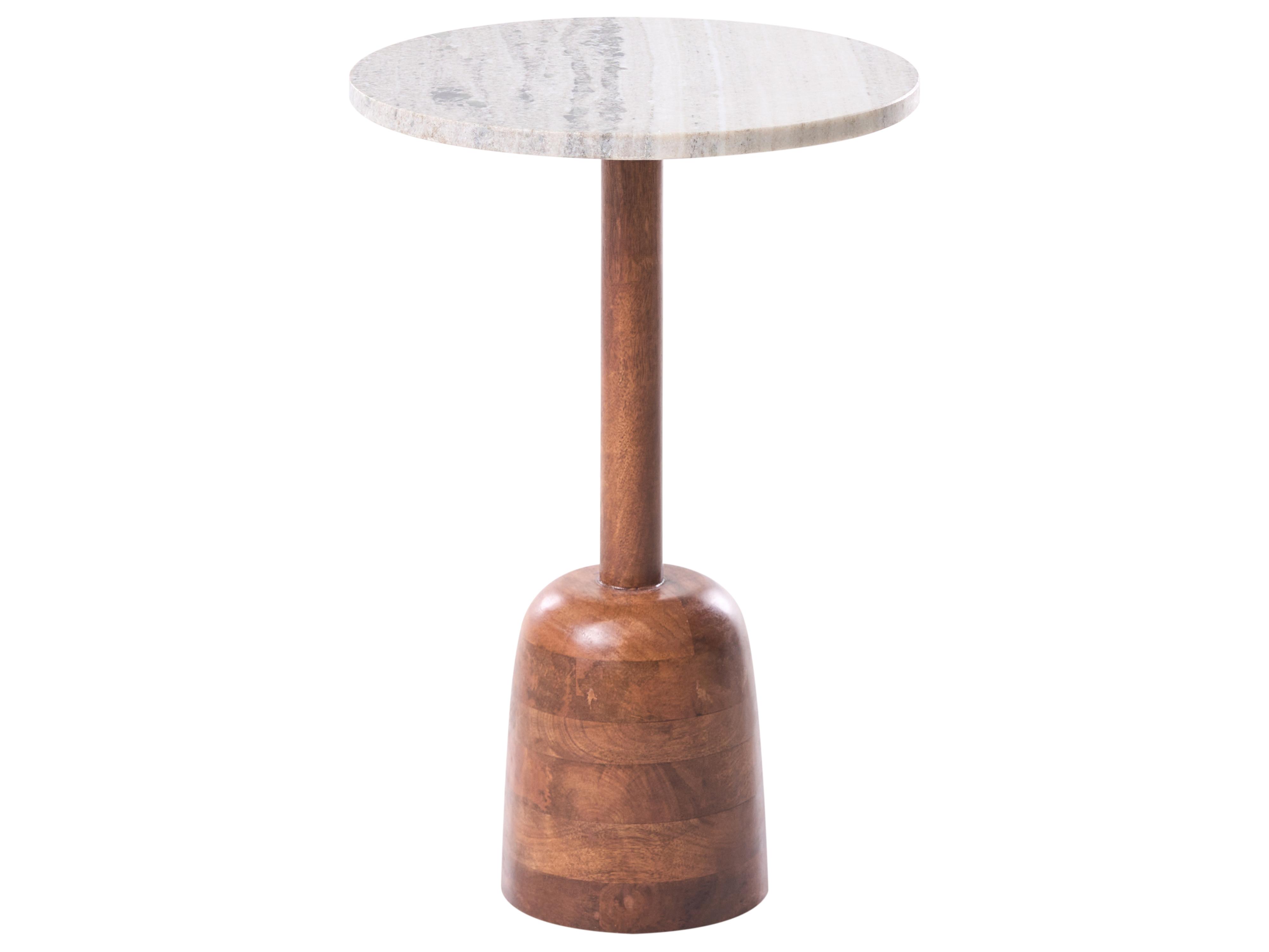 Bijzettafel HARTWELL Mangohout Bruin