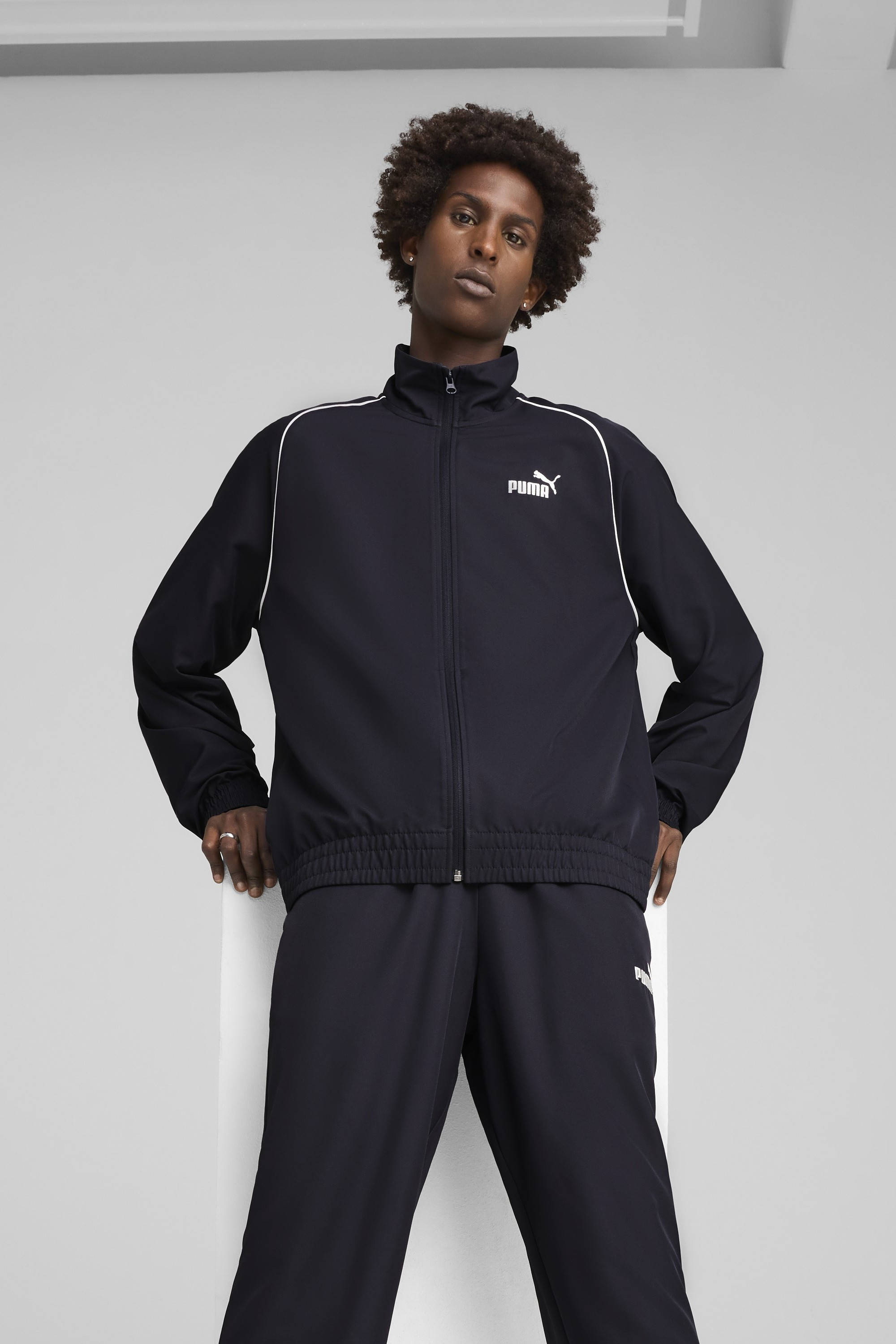 Puma trainingspak donkerblauw