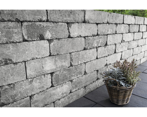 Wandsteen iBrixx Ambiente Grande grijs 28 x 21 x 14 cm