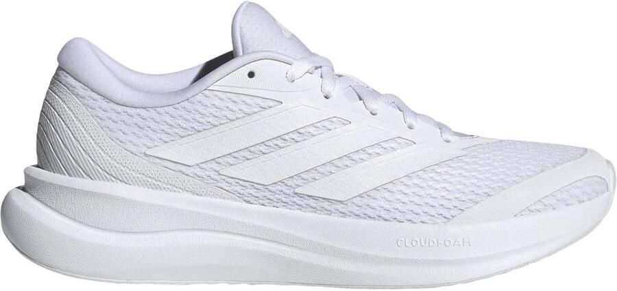 Adidas Runfalcon Sneakers Dames Wit 2 3 Mesh Synthetisch