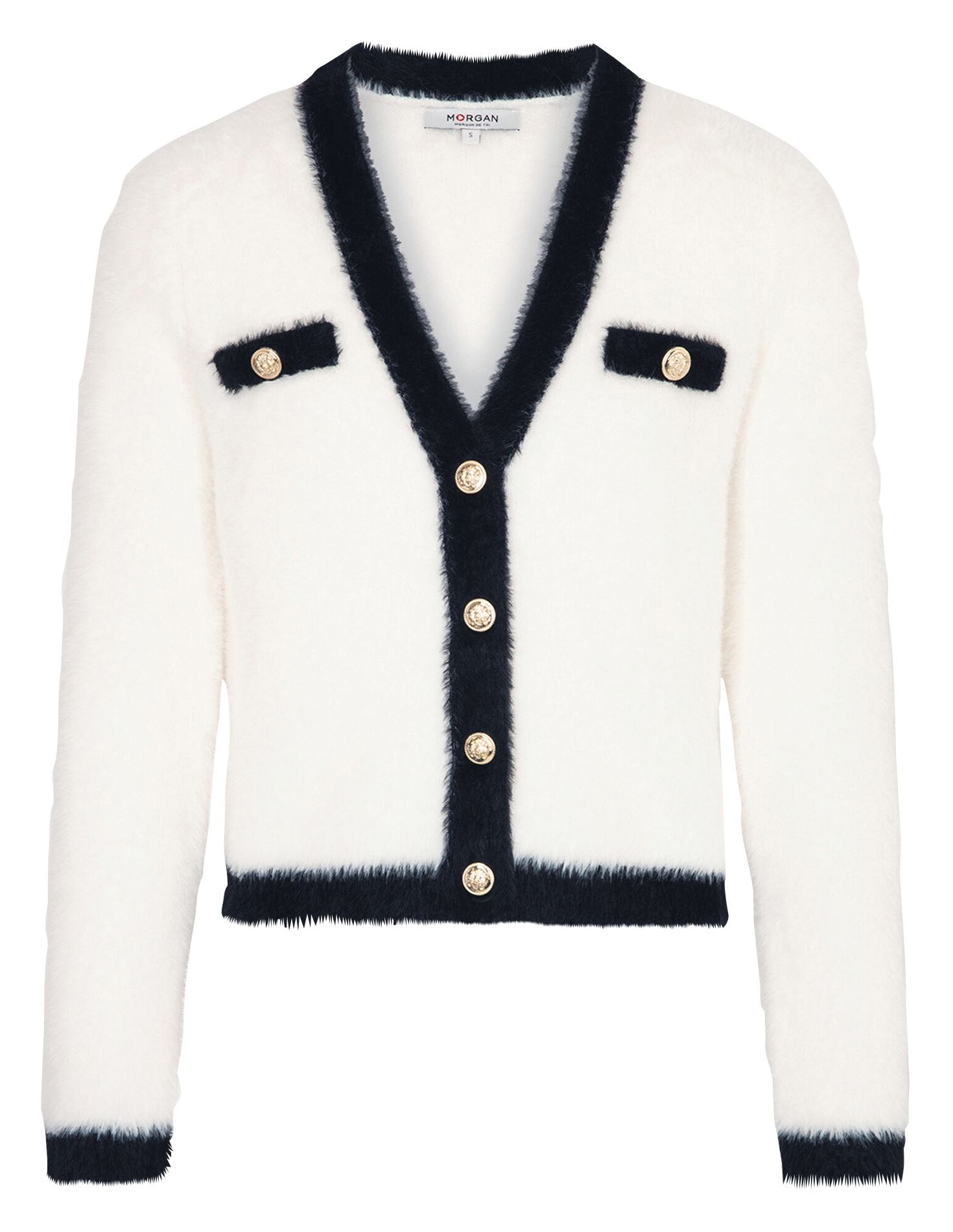 MOGUIN - Gilet col V | Noir