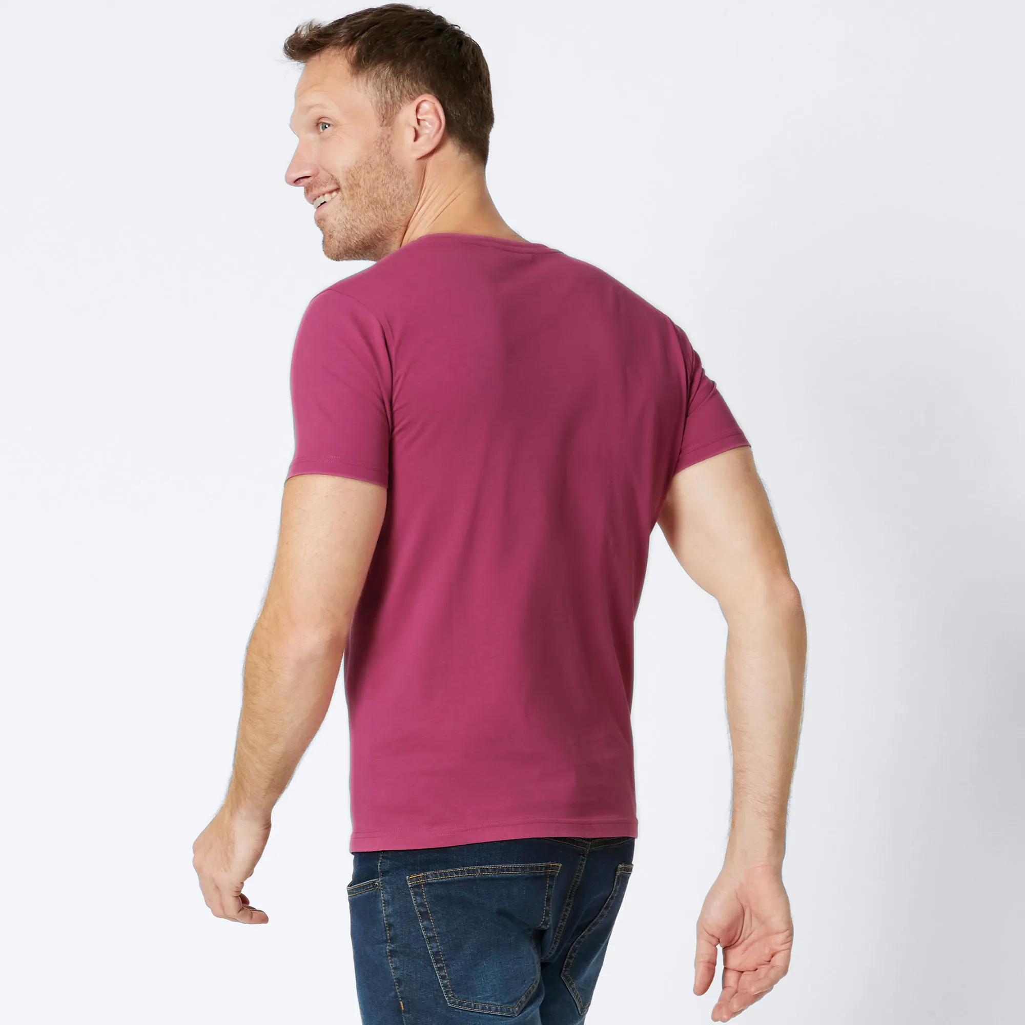Herren-T-Shirt mit Frontaufdruck
