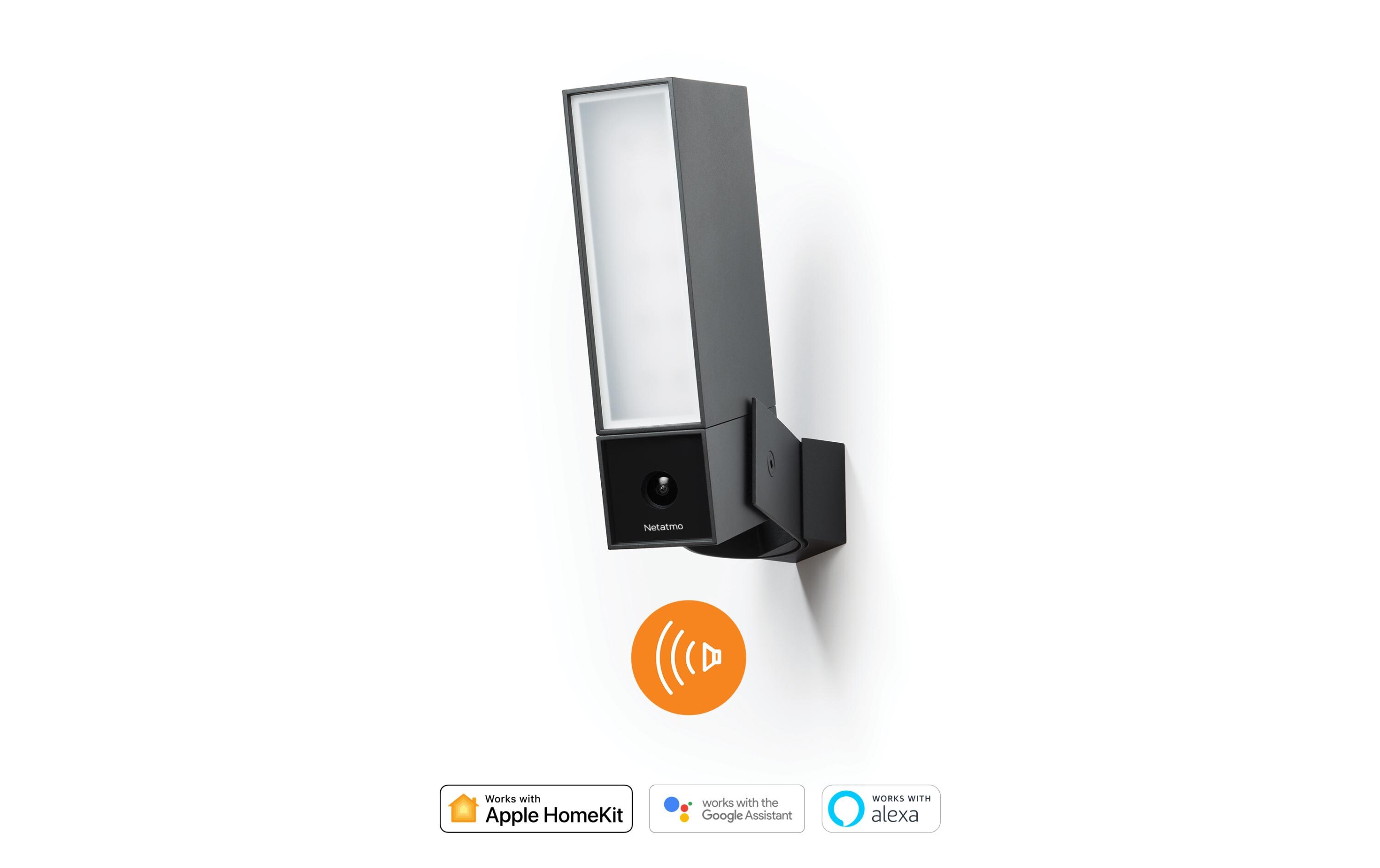 Netzwerkkamera Smarte Aussenkamera mit Sirene 2er Pack<br>Netatmo Smarte Aussenkamera mit Sirene