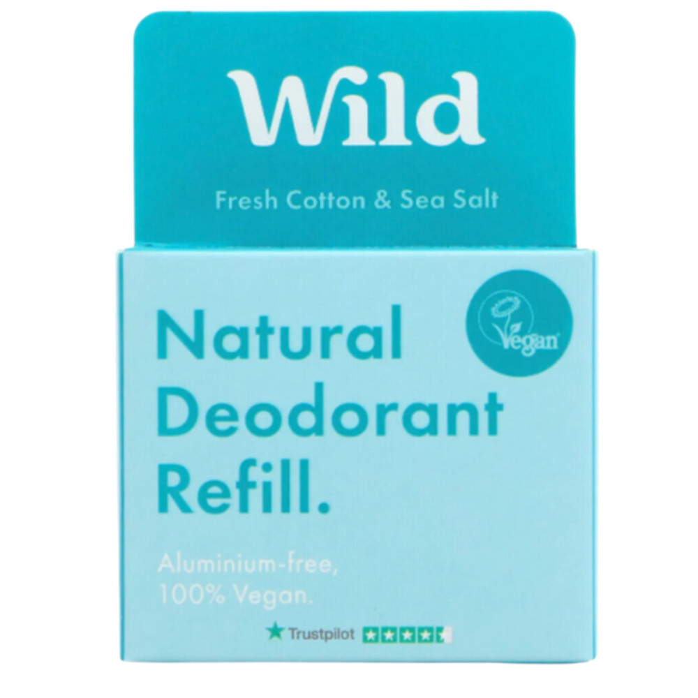 Wild Deodorant Navulverpakking Natural Fresh40 gr