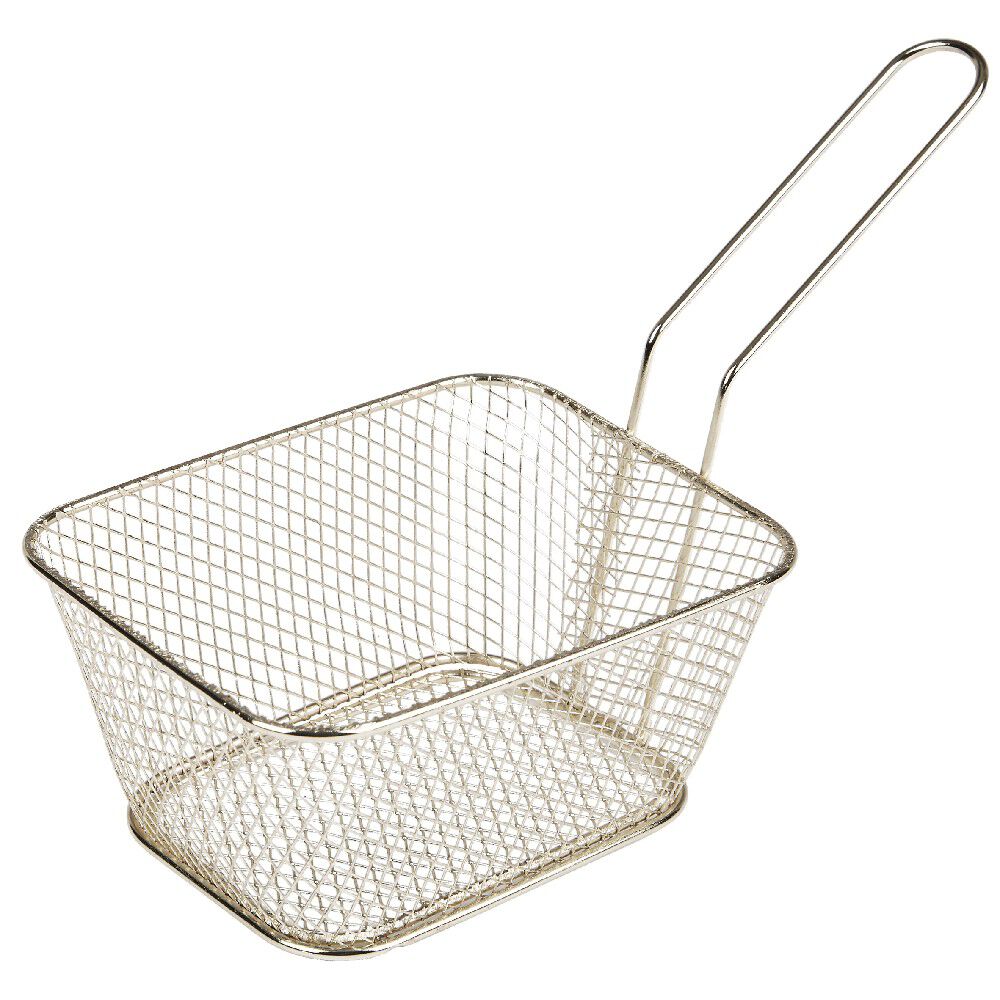 Panier de présentation doré