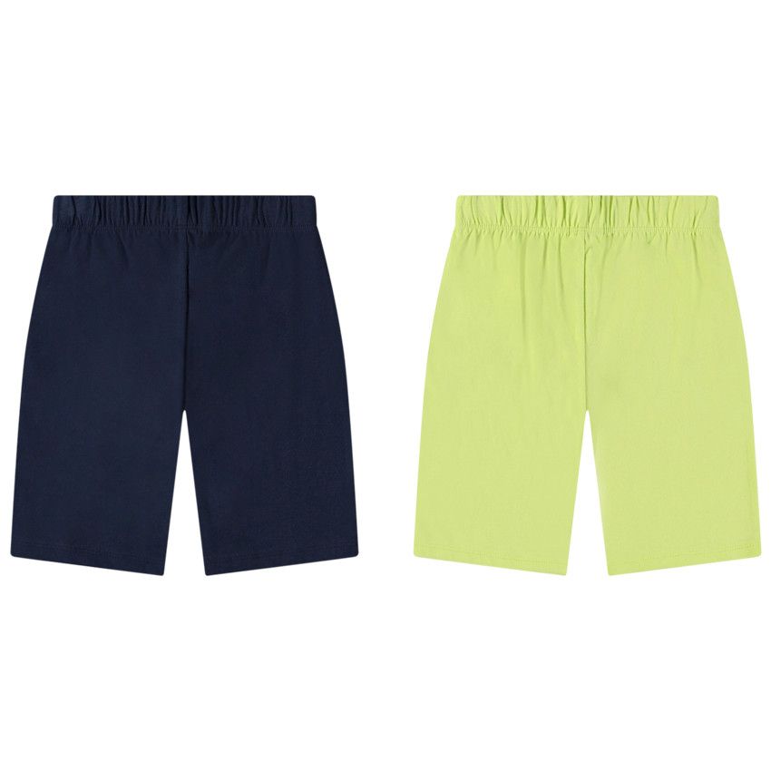 Lot de 2 pyjamas 2 pièces en jersey pour garçon - Vert