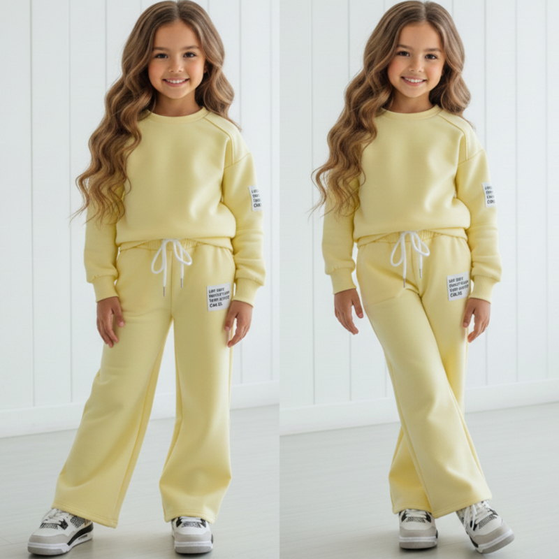 Soft Yellow Comfy Set