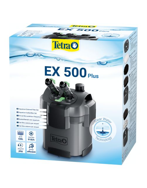 Tetra Ex Buitenfilter 500 Plus - Aquariumfilter - Tot 100 L