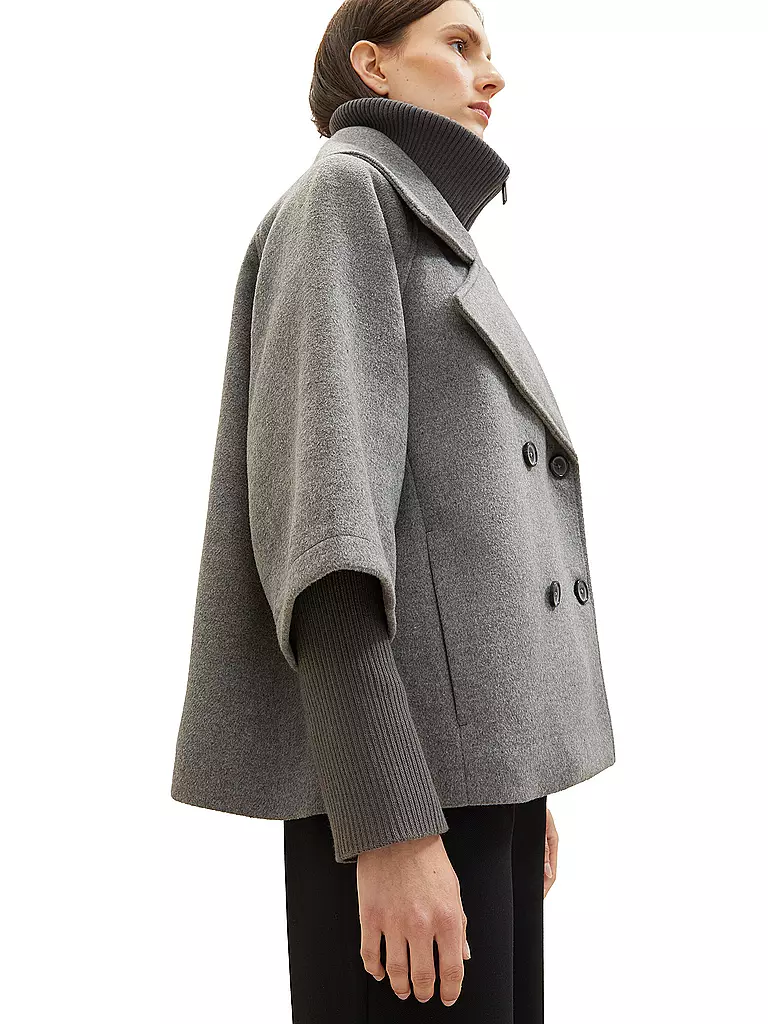 TOM TAILOR Jacke grau