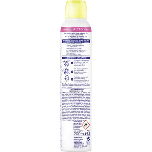 Fresh & Mild Trockenshampoo helle Haartöne