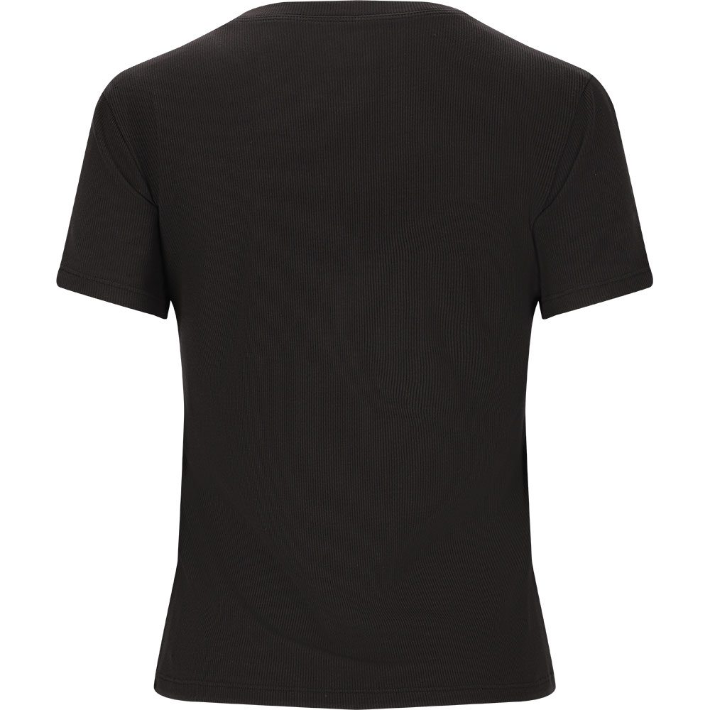 Athlecia Tinashe W Rib S/S T-Shirt Damen black