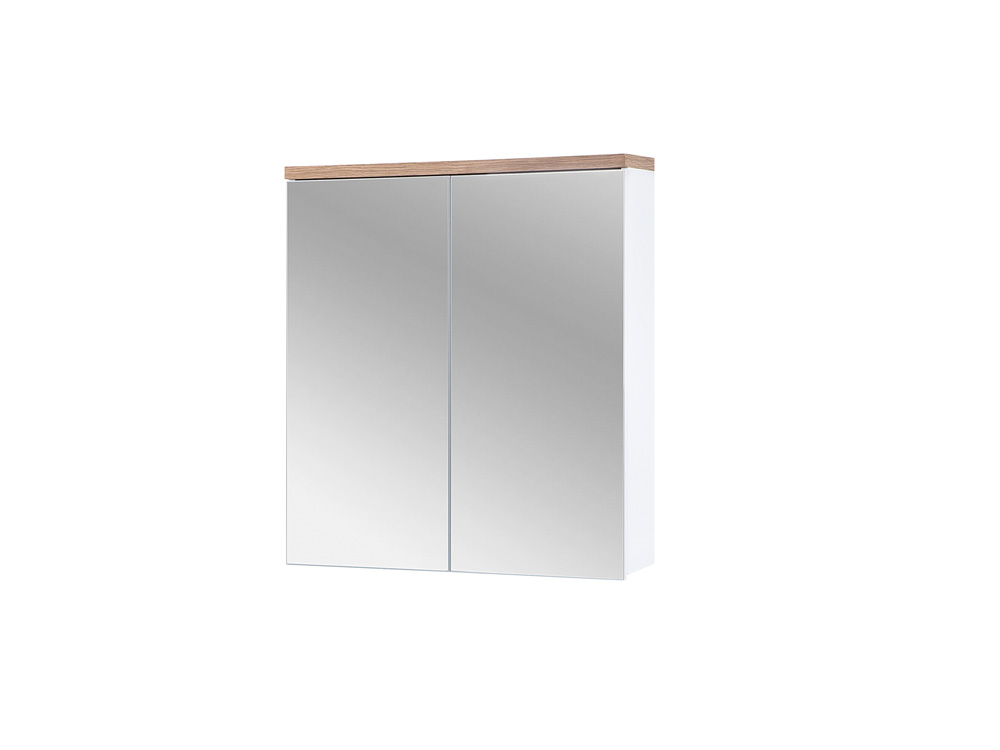 Comad Bali White 840 FSC spiegelkast 60cm eiken/wit