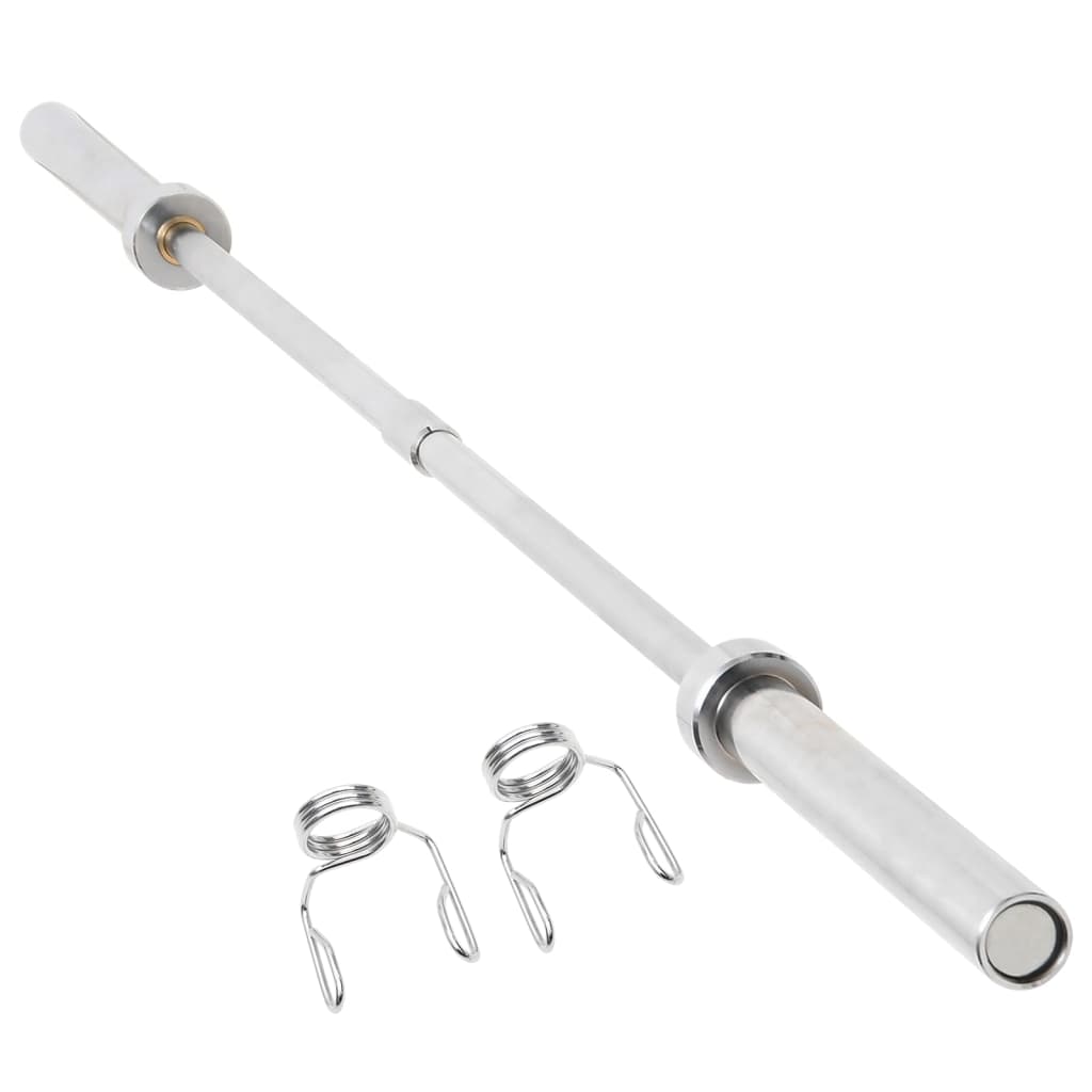 Barra Olímpica de Aço Vidaxl 220 cm