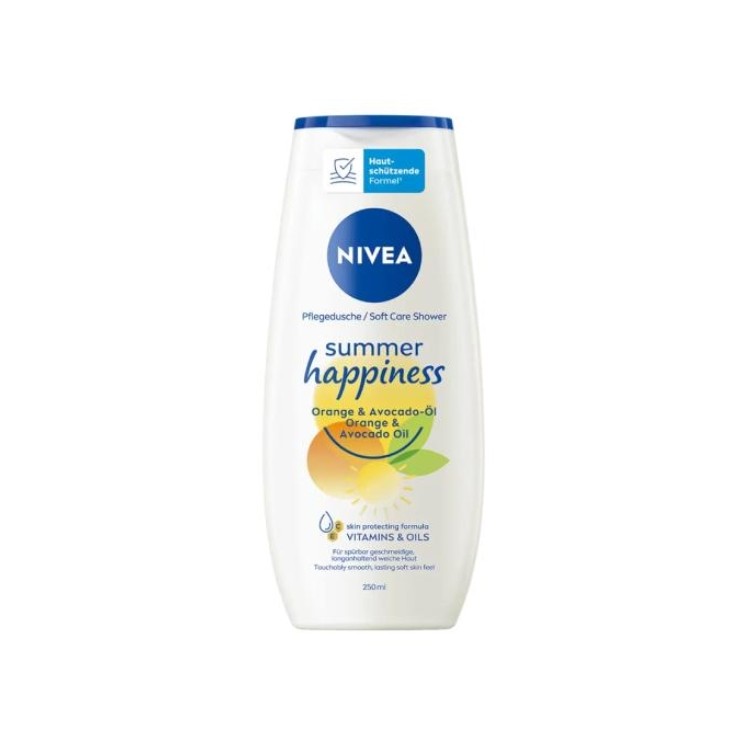 Nivea Summer Duschgel Orange & Avocado 250 ml