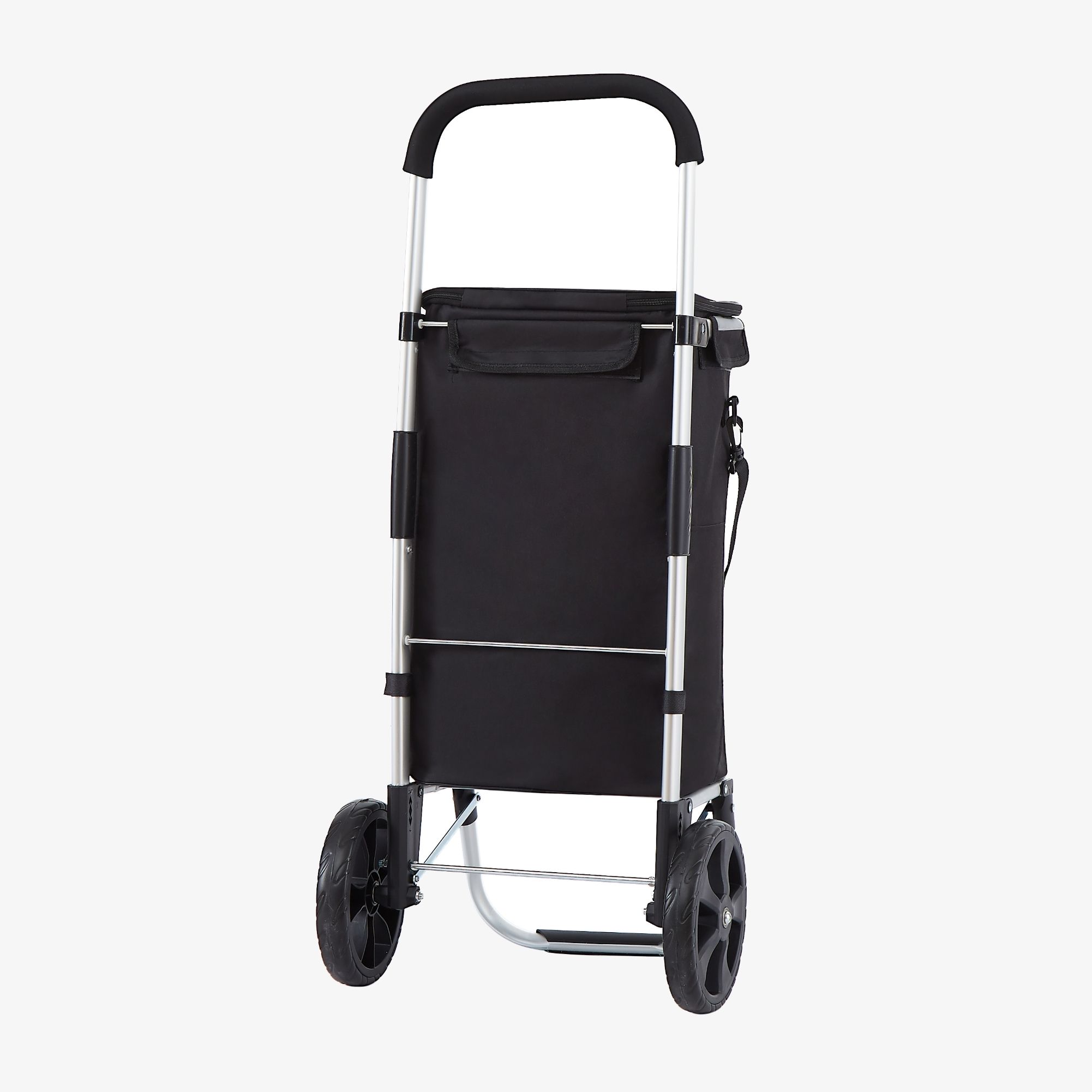 3in1 Einkaufstrolley Schwarz