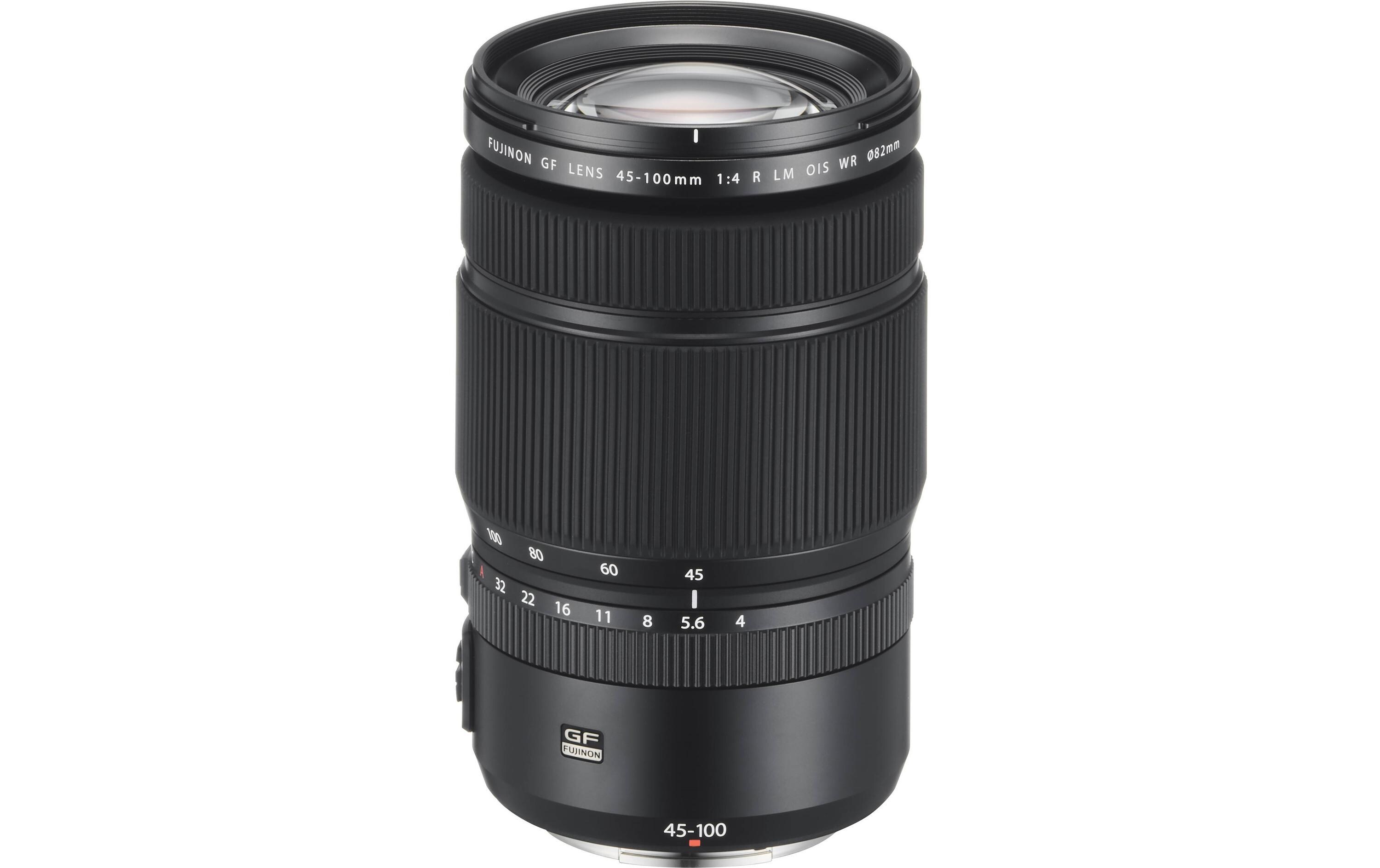 Zoomobjektiv GF 45-100mm F/4 R LM WR Fujifilm G-Mount<br>Vielseitig einsetzbares Standard-Zoomobjektiv