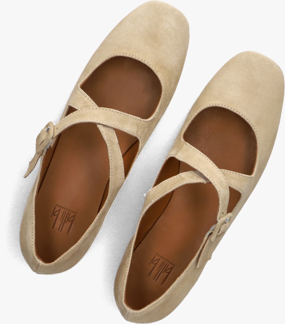 beige billi bi ballerina's a8314