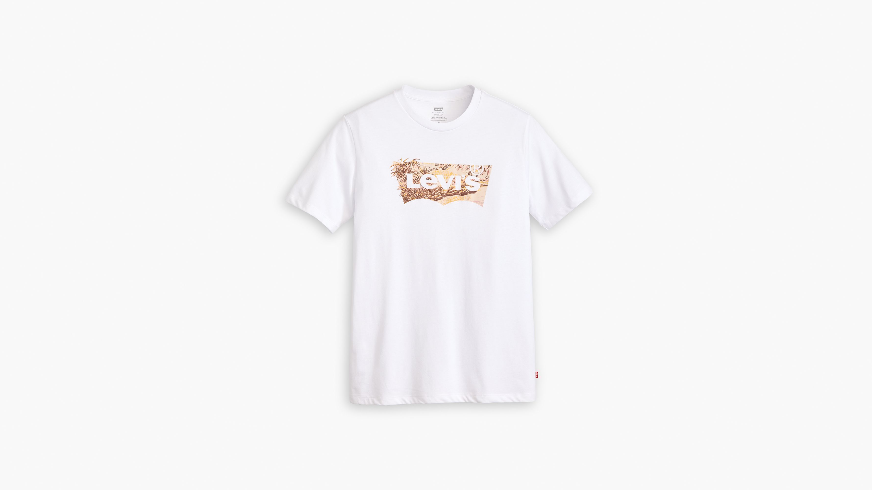 T-shirt graphique Classic - Tropical Batwing White+ - Blanc