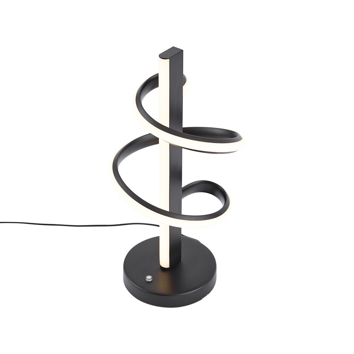 Design tafellamp zwart incl. LED dimbaar - Rolla
