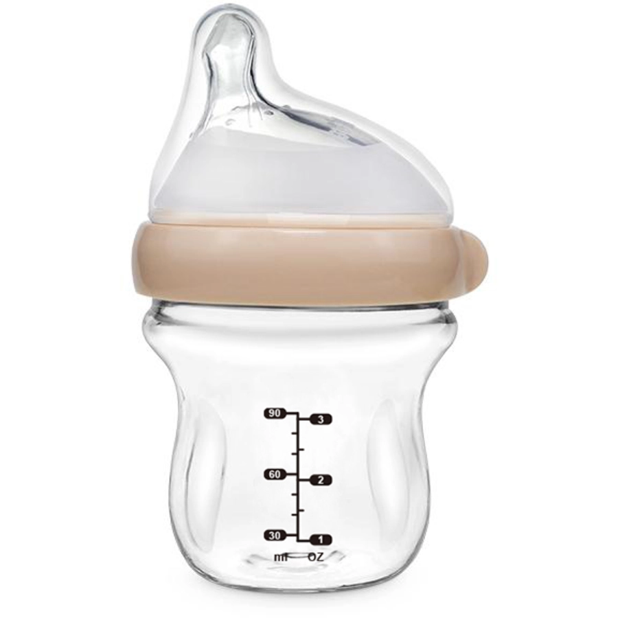 haakaa® Babyflasche Schoppen Gen.3 peach 90ml Glas