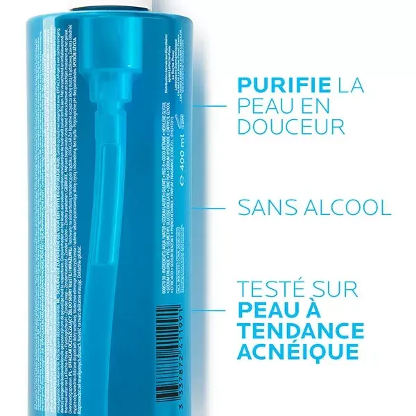 La Roche-Posay Effaclar Gel de Limpeza Facial Purificante Anti-Imperfeições 400ml e Tratamento Corretivo 30ml