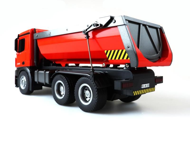 Amewi Lastwagen Mercedes-Benz Arocs 6x4 Rot, RTR, 1:14 Ferngesteuerter Muldenkipper