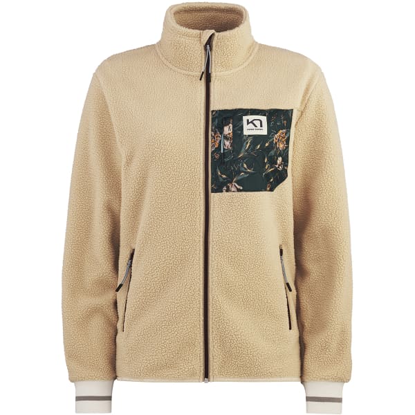 Veste polaire KARI TRAA ROTHE MIDLAYER FLEECE JKT OAT