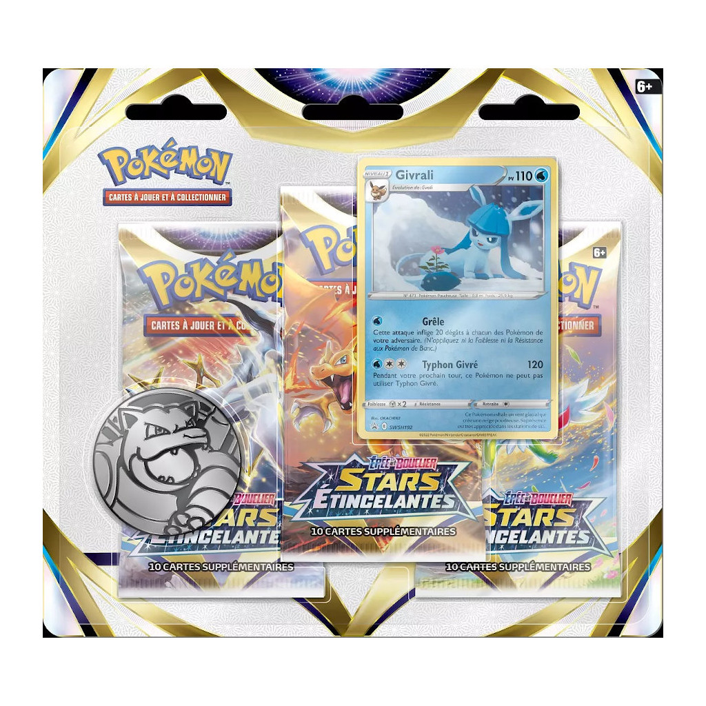 Pack 3 Boosters - EB09 Stars Etincelantes - Givrali