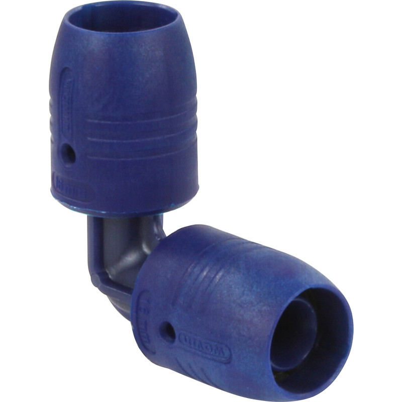 Wavin SmartFIX PPSU kniekoppeling 90° 16mm