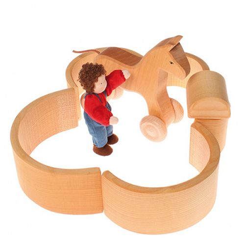 Grimm's naturel stapeltoren 6 bogen 17 cm 10680