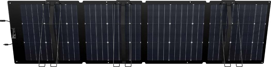 EcoFlow NextGen Solarpanel tragbar bifazial 220 W Vorderseite / 175 W Rückseite