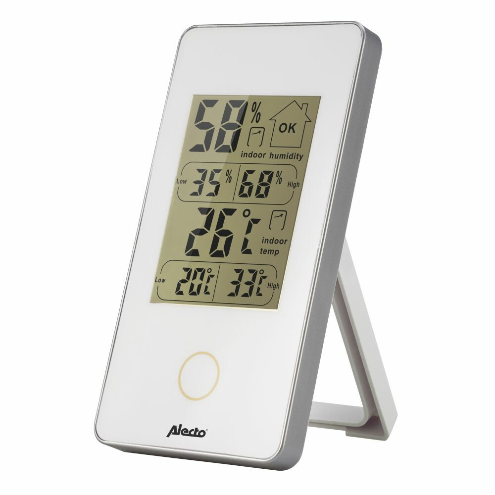 Alecto Digitale Binnenthermometer & Hydrometer WS-75