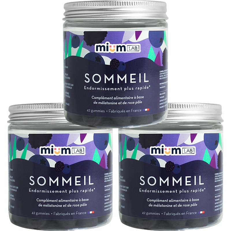 Cure gummies sommeil - Mûre & myrtille - 2 mois