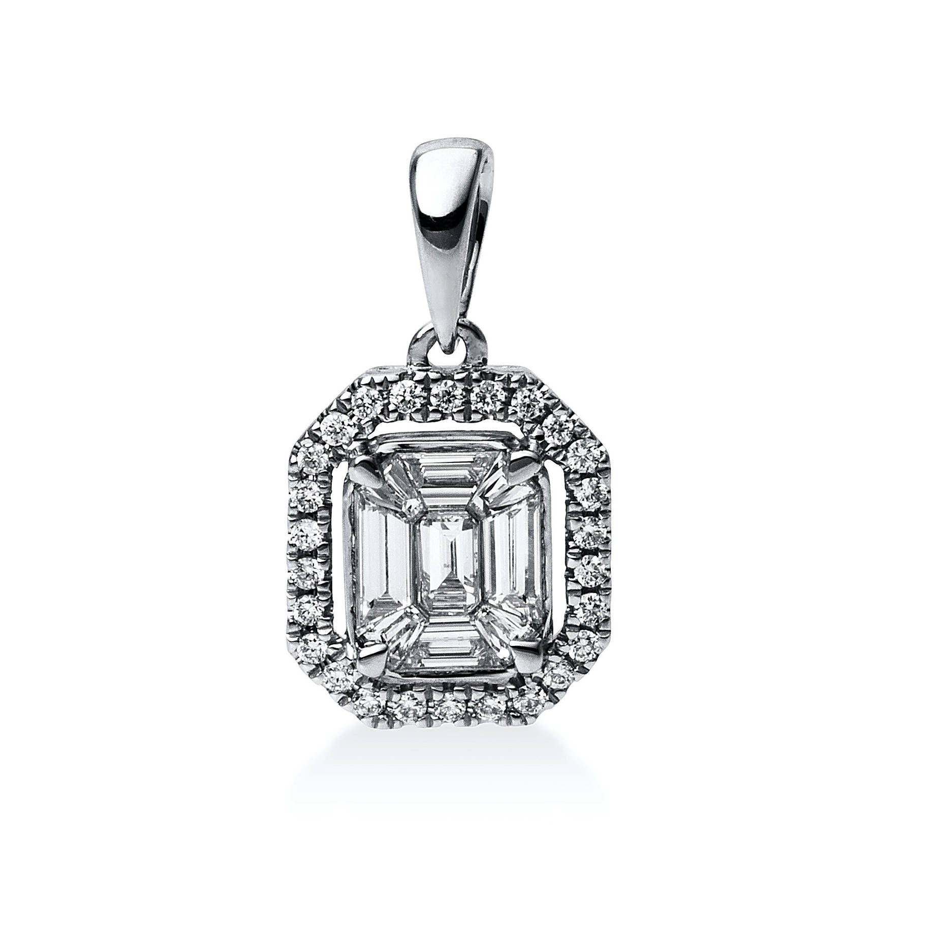 Diamond Group| Damen Kettenanhänger mit Diamanten