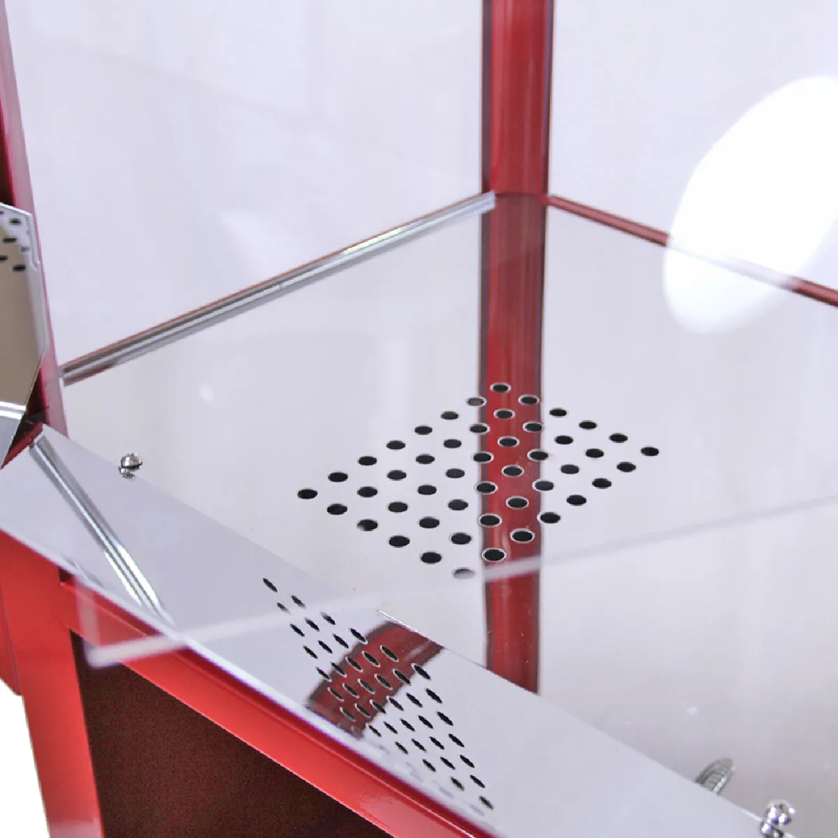 Monstershop KuKoo Machine à Popcorn Professionnelle - Rouge