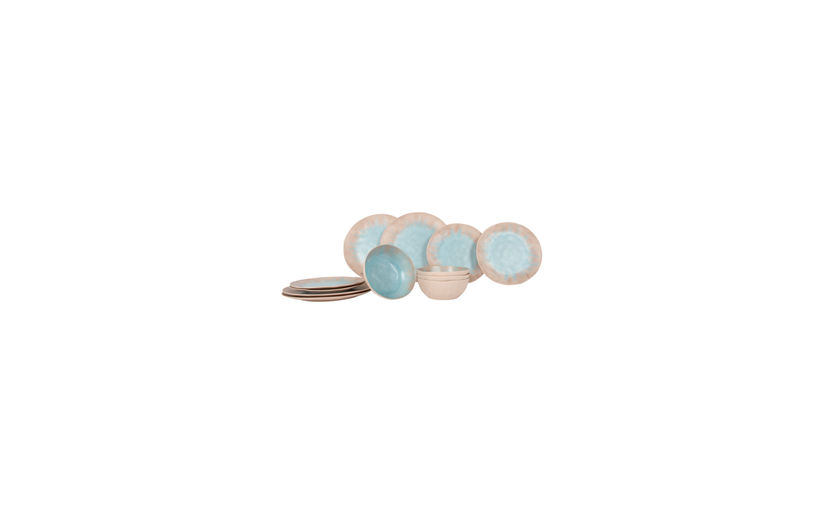 Gimex STO Geschirrset beige 12 tlg.