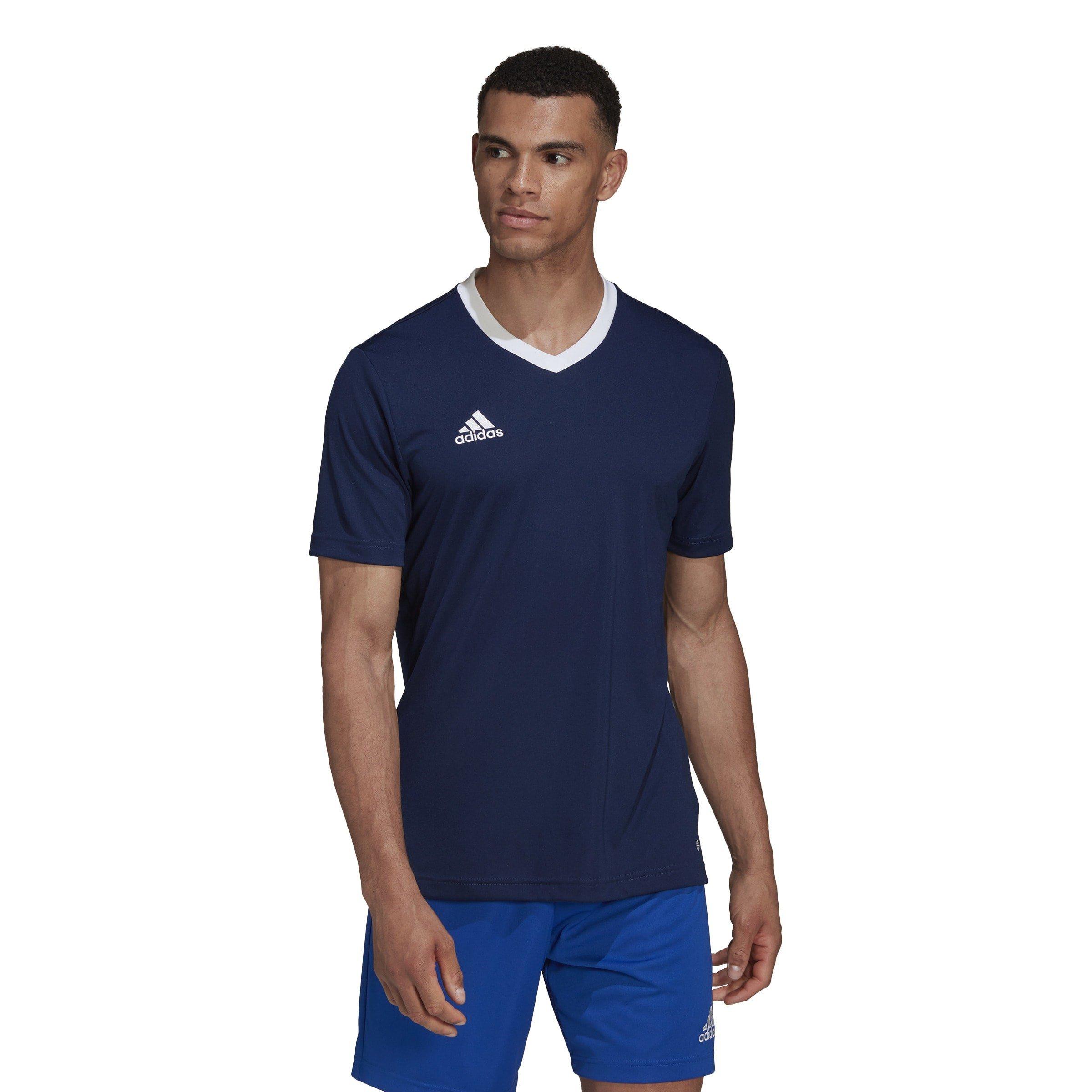 adidas Entrada 22 Short Sleeve Jersey Top Mens