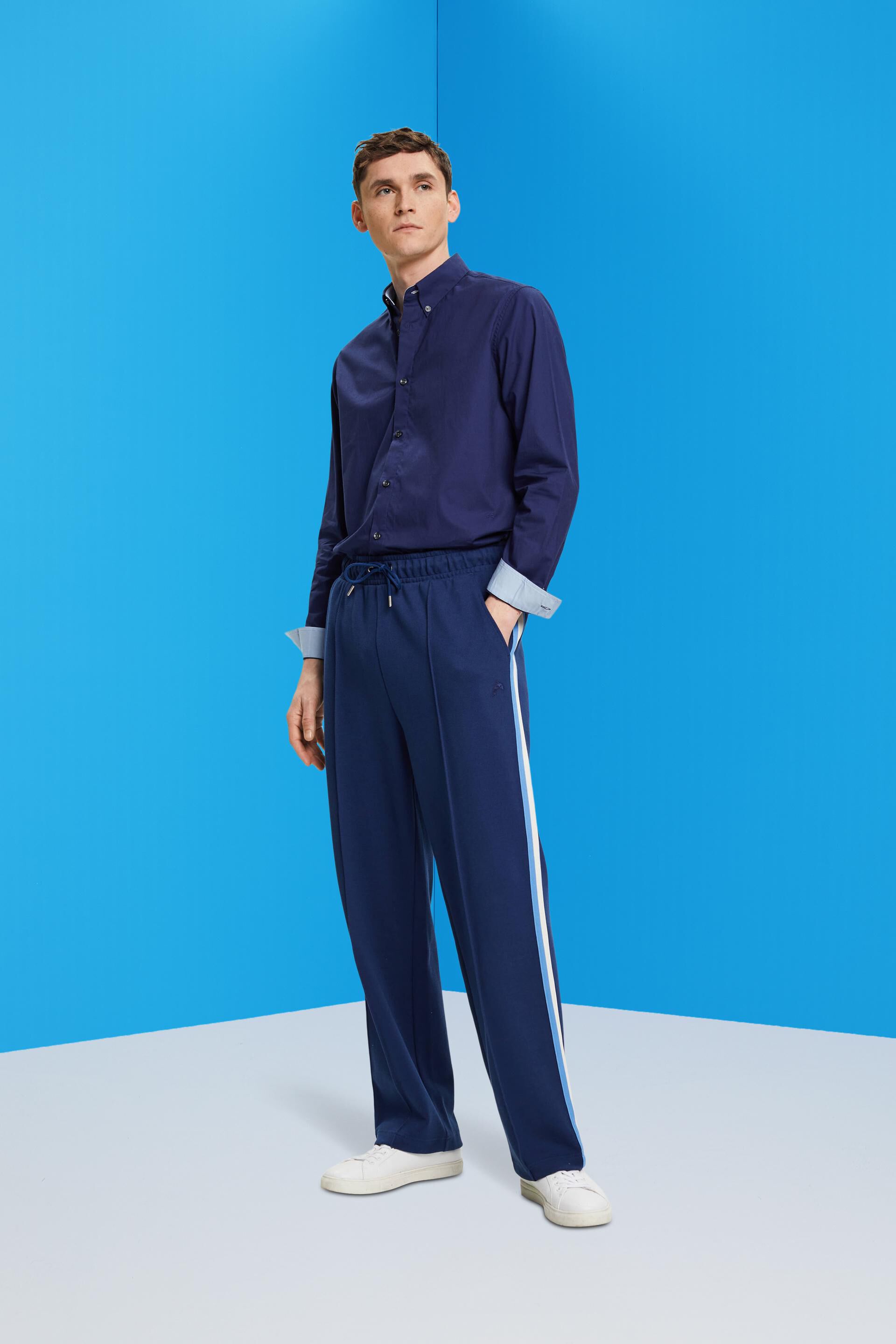 Chemise à col boutonné