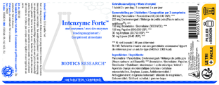 Biotics Intenzyme Forte Tabletten 100TB