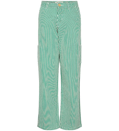 Sofie Schnoor Girls Jeans - Stribet - Green