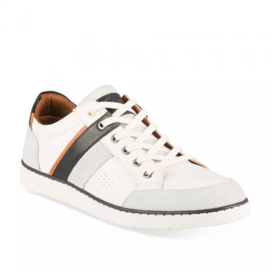 Baskets BLANC MEGIS CASUAL
